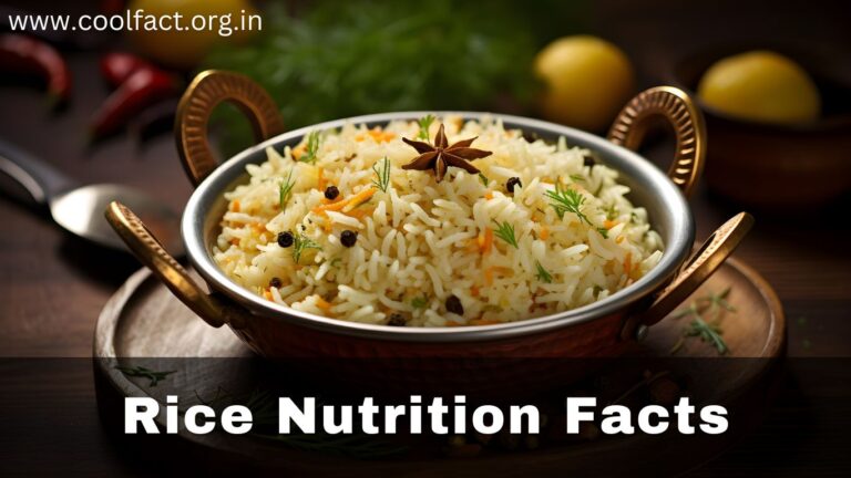 Rice Nutrition Facts