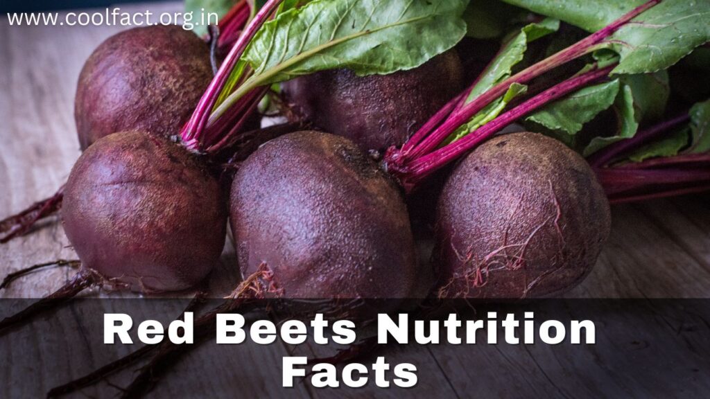 Red Beets Nutrition Facts