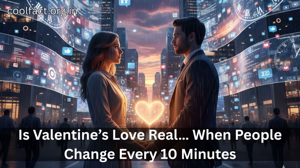 Is Valentine’s Love Real… When People Change Every 10 Minutes, Then Who Is the Love For?