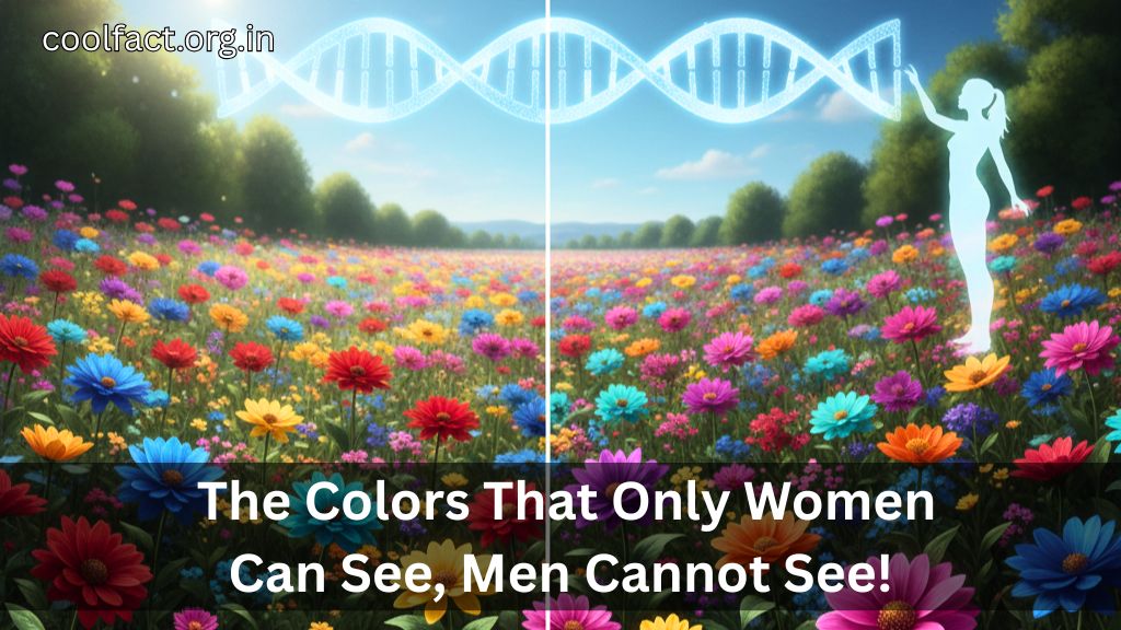 The Colors That Only Women Can See, Men Cannot See!